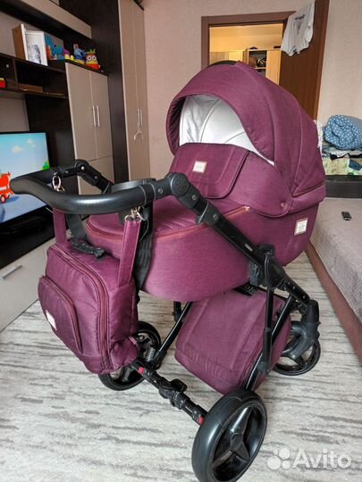 Коляска 2 в 1 adamex luciano