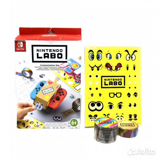 Nintendo Labo комплект Дизайн витринный образец