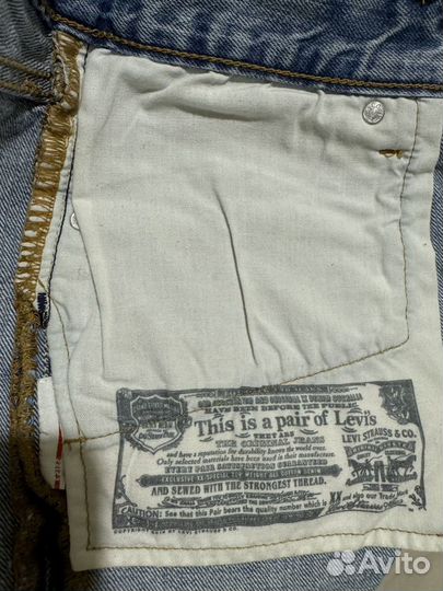 Шорты levis 501 р 27