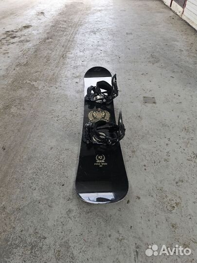 Сноубор с креплениями