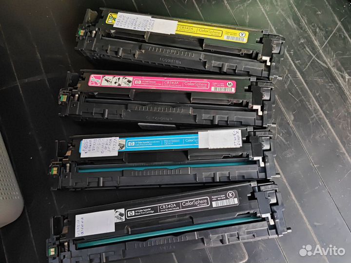 Картриджи HP 125A (CB540A, CB541A, CB542A, CB543A)