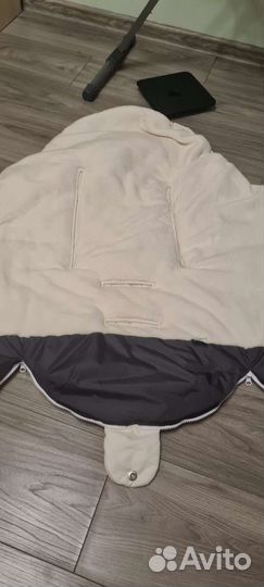 Конверт в коляску зимний