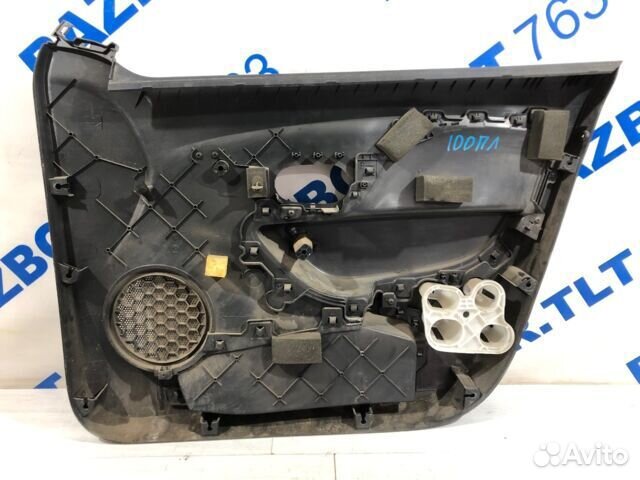 Обшивка двери передняя левая renault logan 2 1.6 м