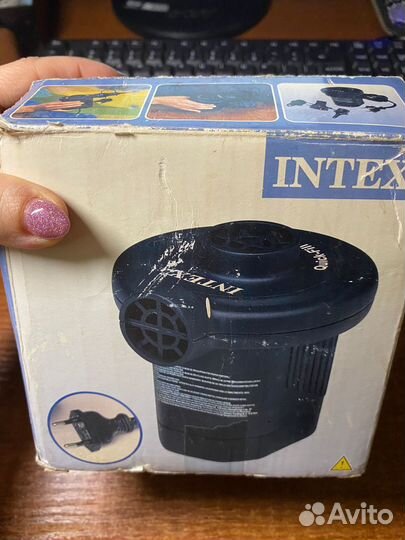 Насос Intex для матрасов и бассейнов
