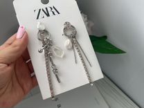 Серьги zara новые оригинал