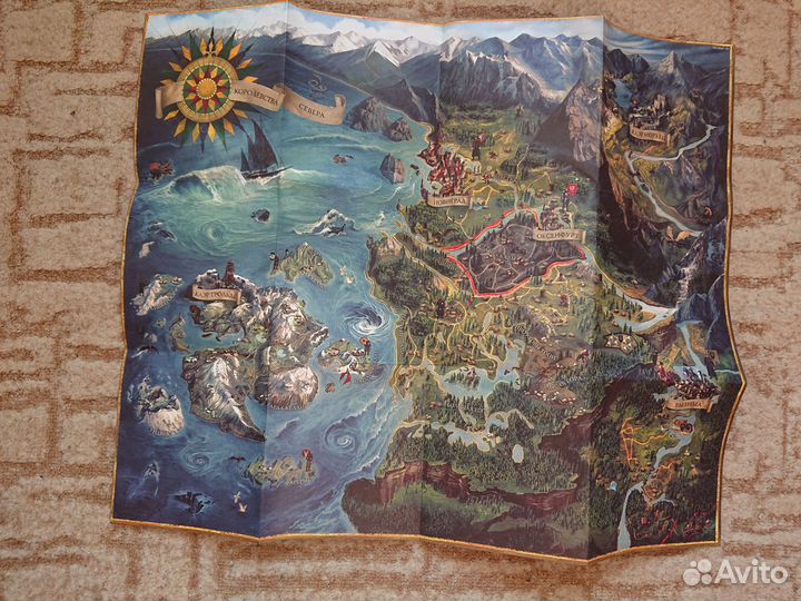 Карта плакат GTA5, RDR2, MGS5, Cyberpunk 2077 и пр