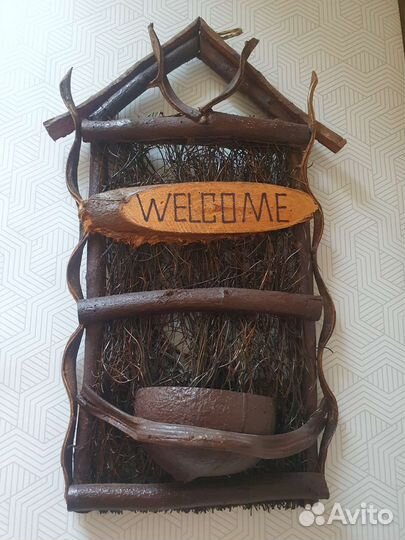 Интерьерный настенный эко-декор