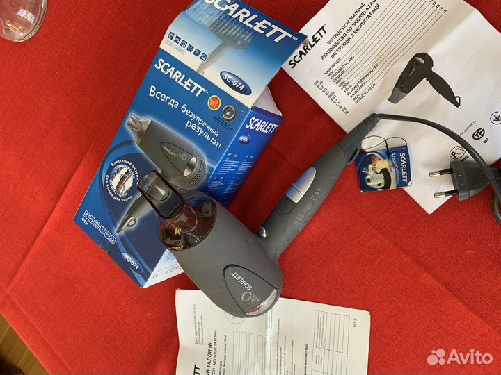 Фен складной Скарлетт