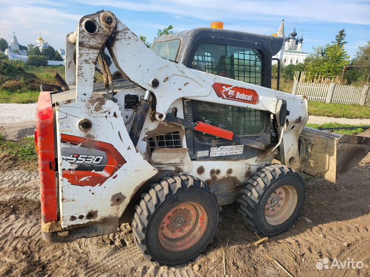 Мини погрузчик bobcat аренда