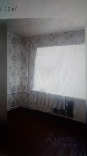 Комната 12 м² в 1-к., 4/4 эт.