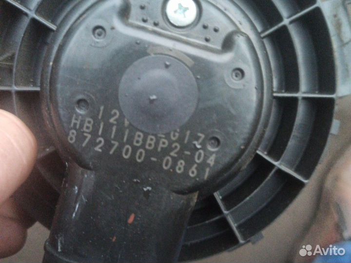 Моторчик печки mazda 3 BL 2012 г