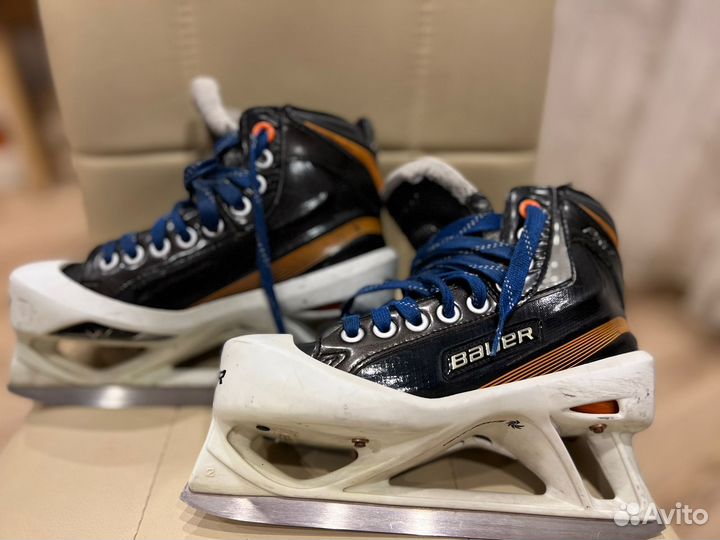 Коньки вратарские Bauer Pro Jr размер 35