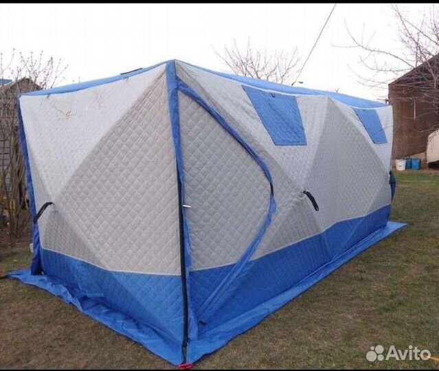 Зимняя палатка куб 2023 трехслойная
