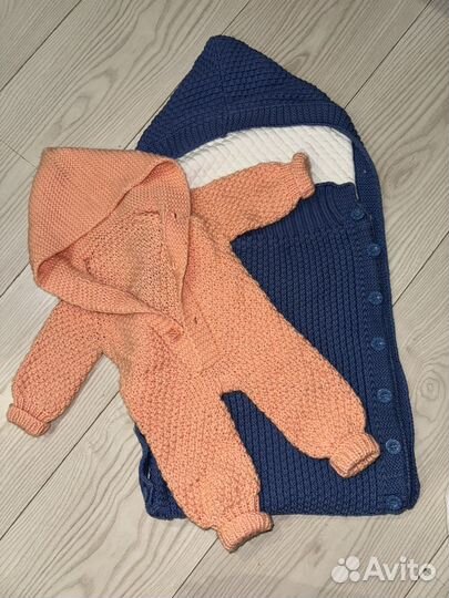 Теплые комбинезоны 68