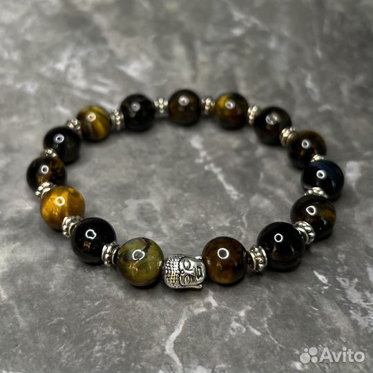 Браслет Будда соколиный глаз