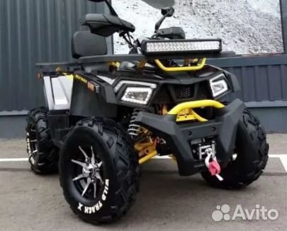 Квадроцикл Motoland Wild Track X 200 PRO черный