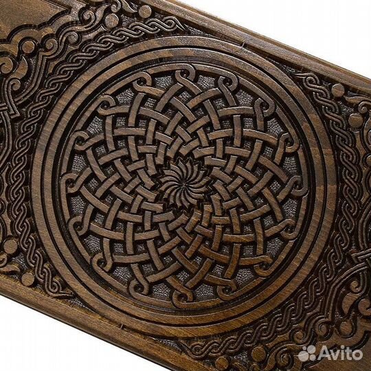 Нарды резные Гюмри 61 х 64 см бук Армения 62579