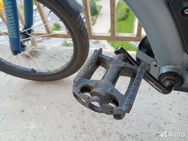 Детский велосипед black aqua