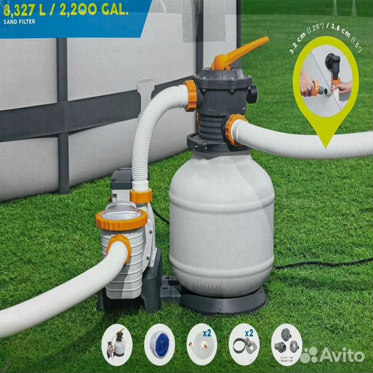 Песочный фильтр насос bestway ART-58499