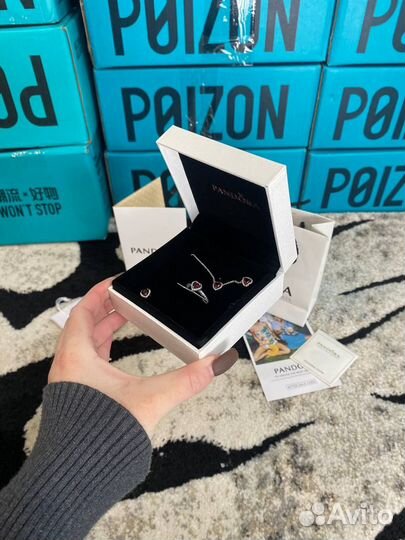 Подарочный набор Pandora оригинал Красный