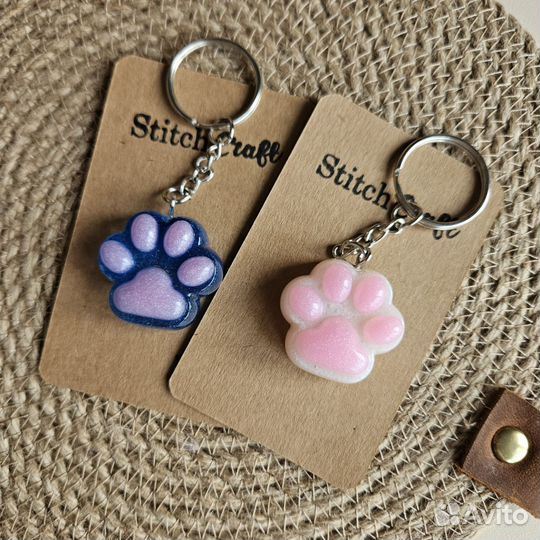 Брелок из эпоксидной смолы