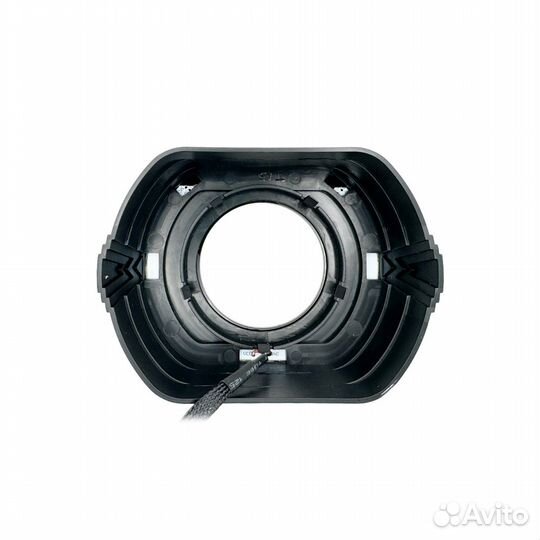 Бленда (маска) для линз с DRL Белый цвет L-образна