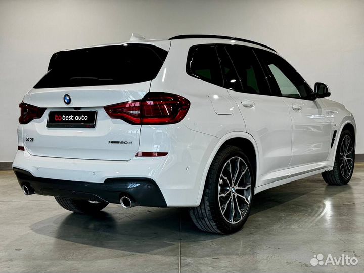 BMW X3 2.0 AT, 2021, 79 801 км