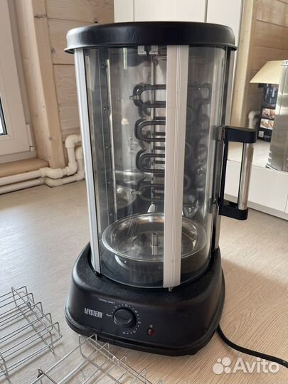 Электрошашлычница новая