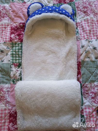 Конверт на выписку зимний