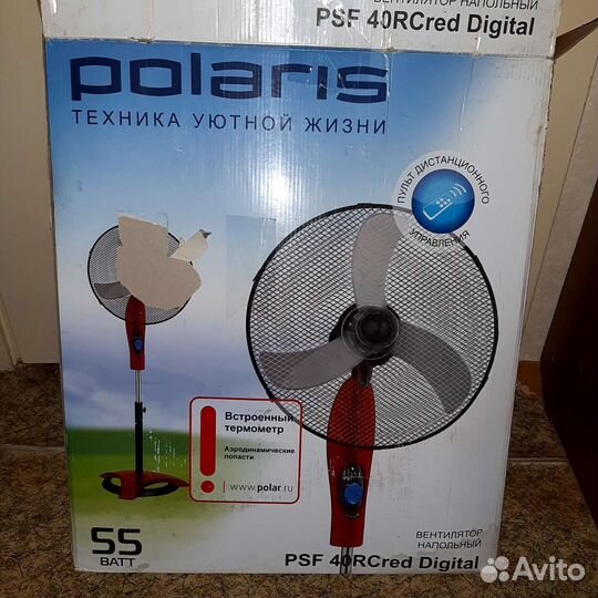 Вентилятор напольный Polaris
