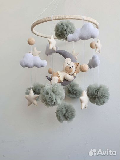 Мобиль из фетра