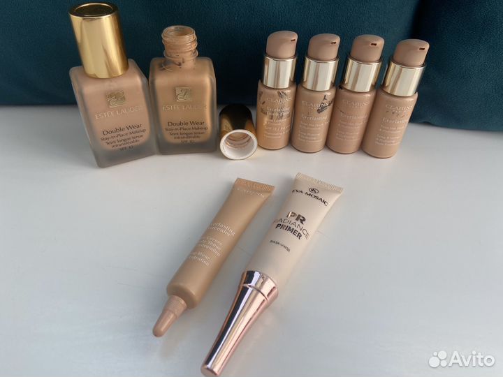 Набор косметики Clarins,Eva,Maybelline
