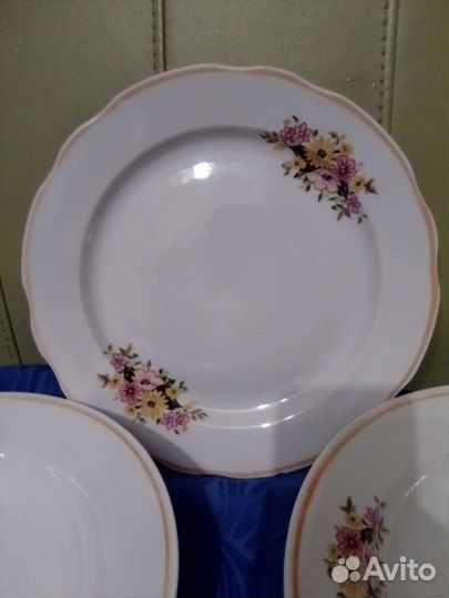 Суповые тарелки дулево СССР