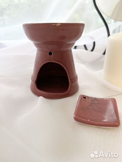 Аромалампа керамическая, подсвечник