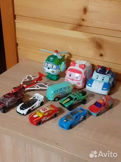 Машинки трансформеры Робокар