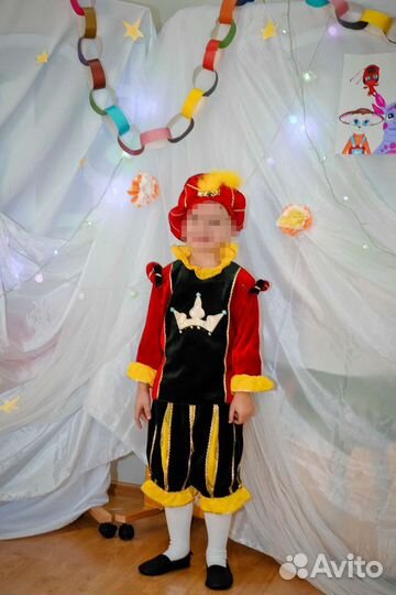 Новогодний костюм для мальчика 104 110