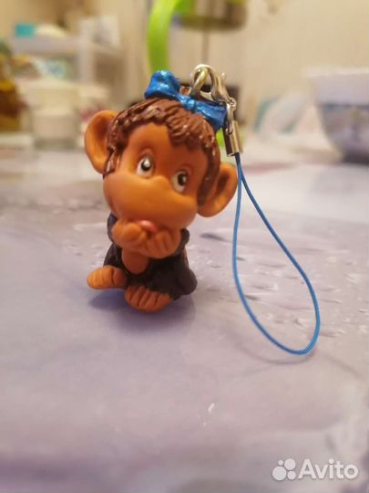 Мартышка, брелок, елочная игрушка
