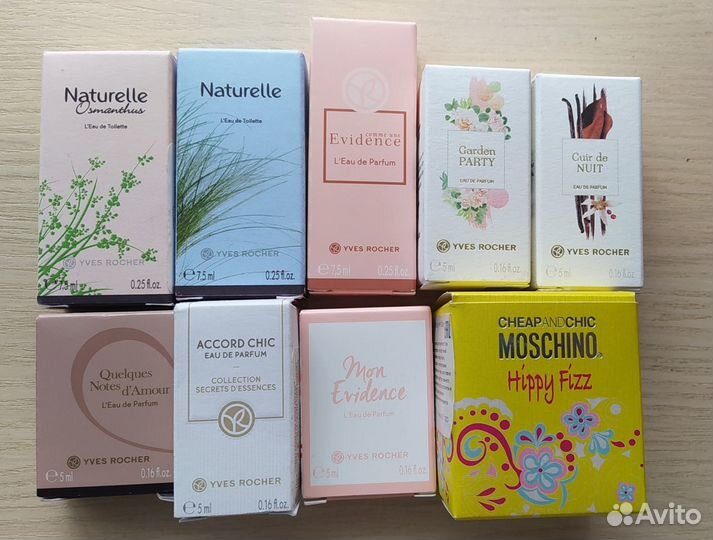 Миниатюры Ив Роше, Yves Rocher