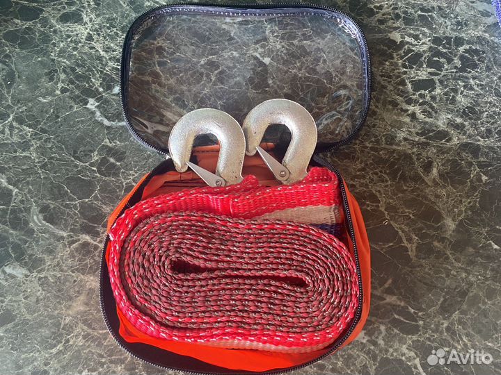 Трос автомобильный буксировочный