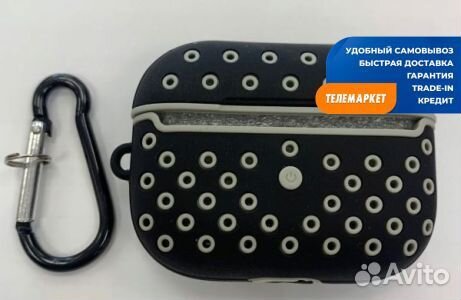 Силиконовый чехол для Apple AirPods Pro Black-Grey