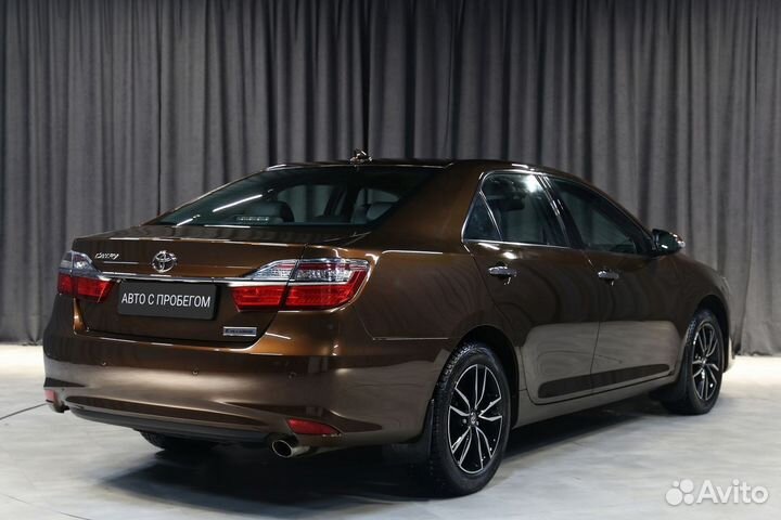 Toyota Camry 2.5 AT, 2017, 107 000 км