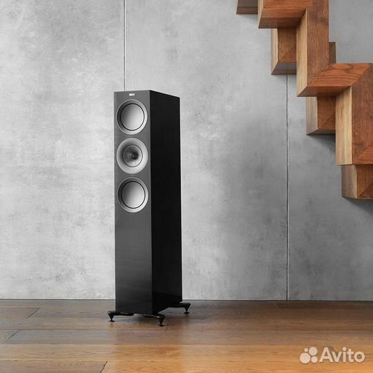 Напольная акустика KEF R7 Black gloss