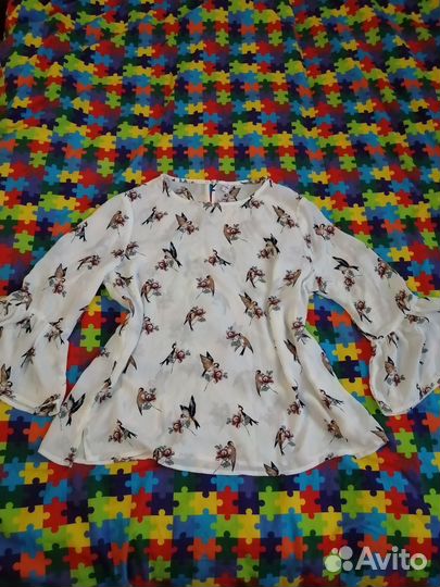 Блузка женская летняя Zolla 44 размер