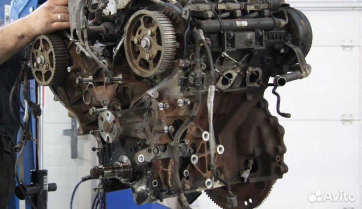 Замена бенз. двс Nissan Qashqai 2006-2010