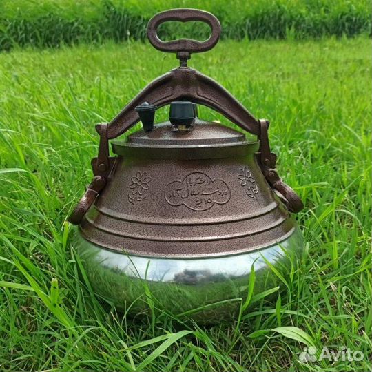 Афганский казан на 5 л.силик.уплотнитель в подарок