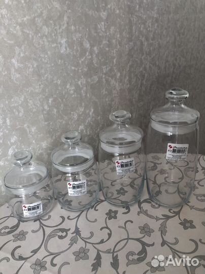 Новые банки для сыпучих продуктов