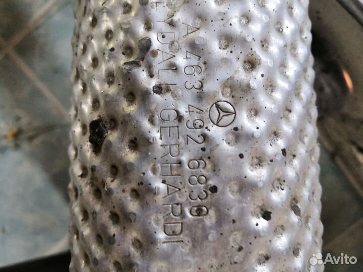 Глушитель на мерседес