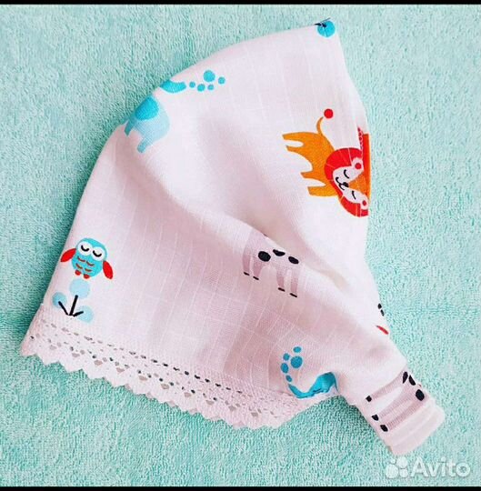 Туника пляжная из муслина (детские, муж. Жён.)