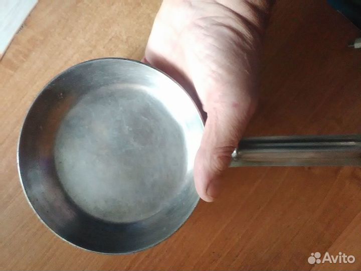 Сковородка нерж 15 см вес 460 грамм