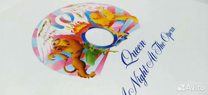 Queen Anight AT the opera LP Made in Italy